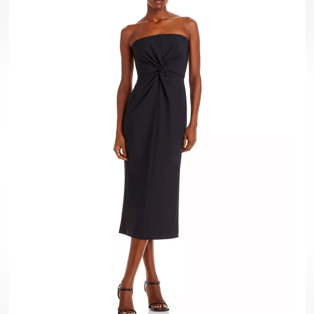 Cinq à Sept McKenna Strapless Twist Front Dress